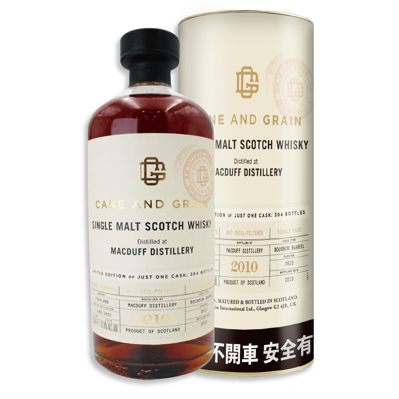 SCOTLAND CANE & GRAIN 2010 MACDUFF 62.8%