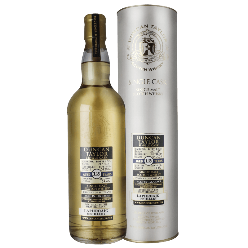 SCOTLAND DUNCAN TAYLOR 2011 LAPHROAIG 54.4%