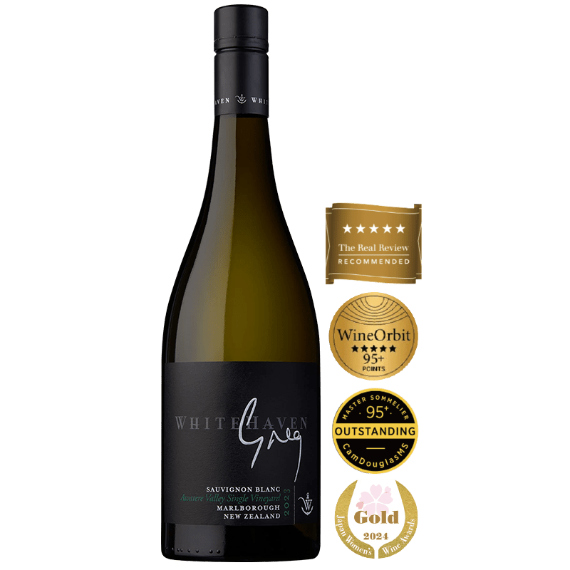 NEW ZEALAND 2023 WHITEHAVEN MARLBOROUGH ‘GREG’ SINGLE VINEYARD AWATERE VALLEY  13.5%